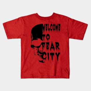 Lucifer Jones - Fear City Skull Kids T-Shirt